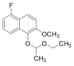 1-(1-Ethoxyethoxy)-5-fluoro-2-methoxynaphthalene