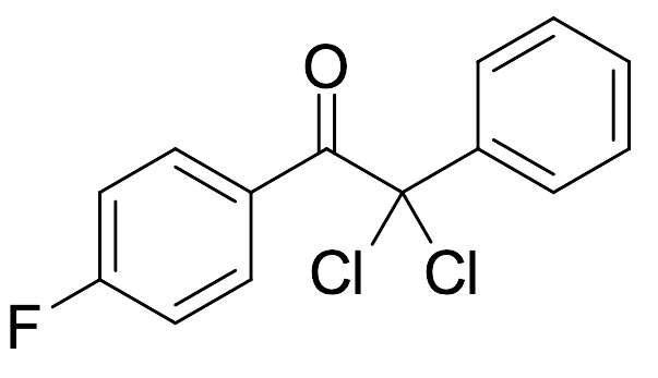 2,2-Dichloro-1-(4-fluorophenyl)-2-phenylethanone
