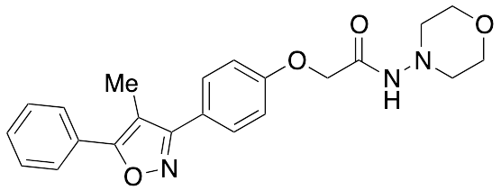 2-[4-(4-Methyl-5-phenyl-3-isoxazolyl)phenoxy]-N-4-morpholinyl-acetamide