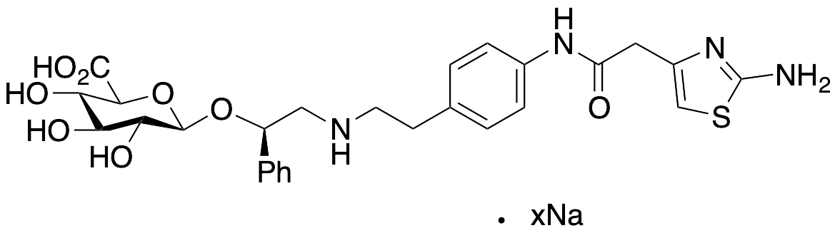 Mirabegron O-Glucuronide Sodium Salt