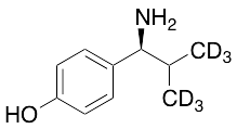 4-[(1S)-1-Amino-2-methylpropyl]phenol-d6