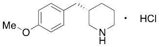 (3S)-3-[(4-Methoxyphenyl)methyl]-piperidine Hydrochloride