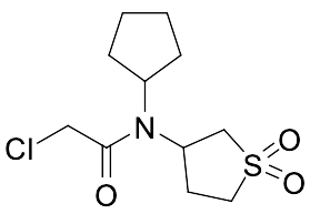 2-Chloro-N-Cyclopentyl-N-(1,1-Dioxo-1lambda6-Thiolan-3-Yl)Acetamide