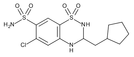 cyclopenthiazide