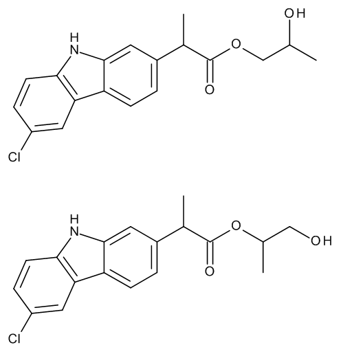 Carprofen 1,2-Propylene Glycol Esters (Mixture of Regio- and Stereoisomers)
