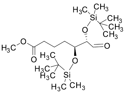 Methyl (5S,6S)-5,6-Bis[[(1,1-dimethylethyl)dimethylsilyl]oxy]-7-oxoheptanoate