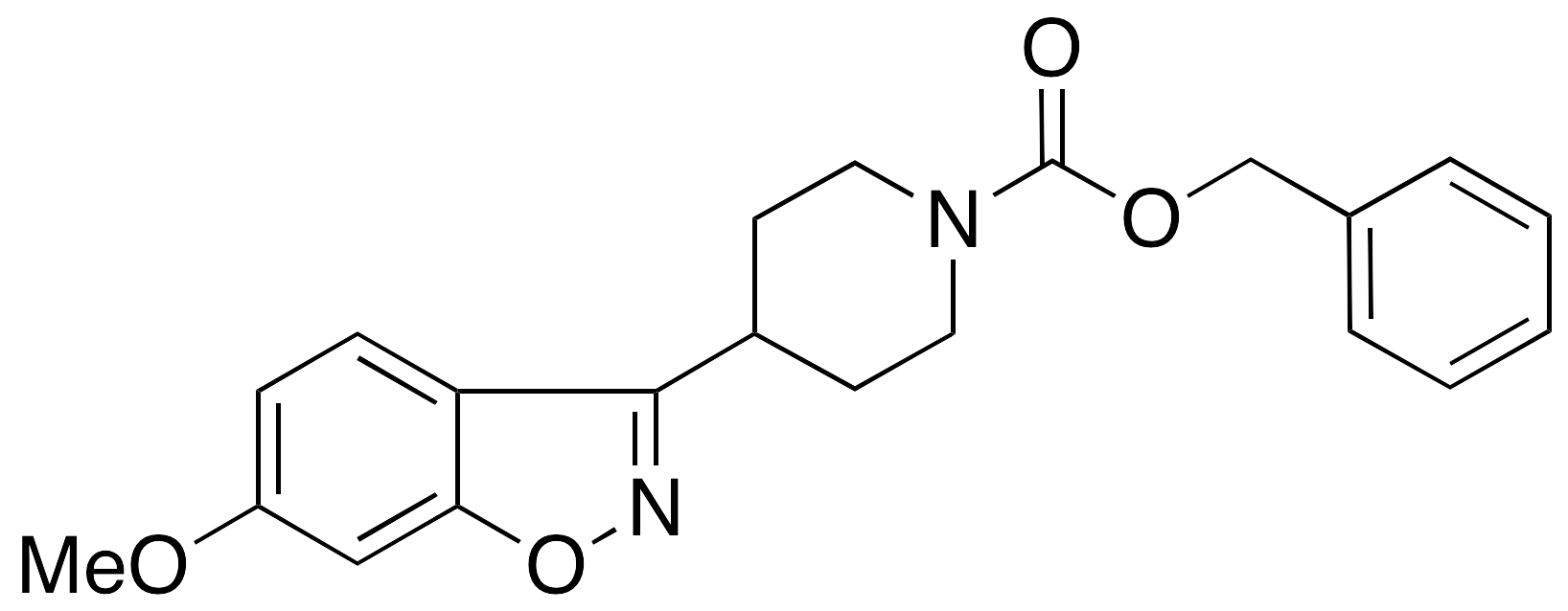 6-Methoxy-3-[4-(N-benzyloxycarbonyl)piperidinyl]-1,2-benzisoxazole