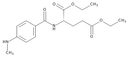 Diethyl (2S)-2-[[4-(Methylamino)benzoyl]amino]pentanedioate