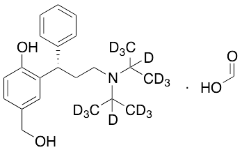 (S)-5-Hydroxymethyl Tolterodine-d14 Formate