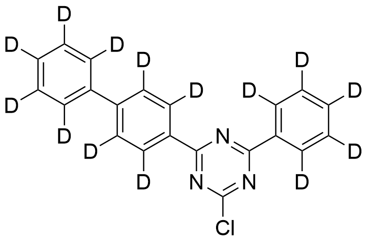 2-([1,1′-Biphenyl]-4-yl-D9)-4-chloro-6-(phenyl-D5)-1,3,5-triazine