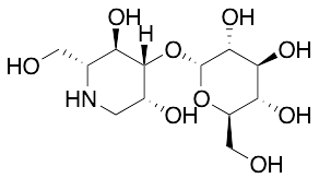 a-D-Glucopyranosyl-(1->3)-1-deoxymannojirimycin