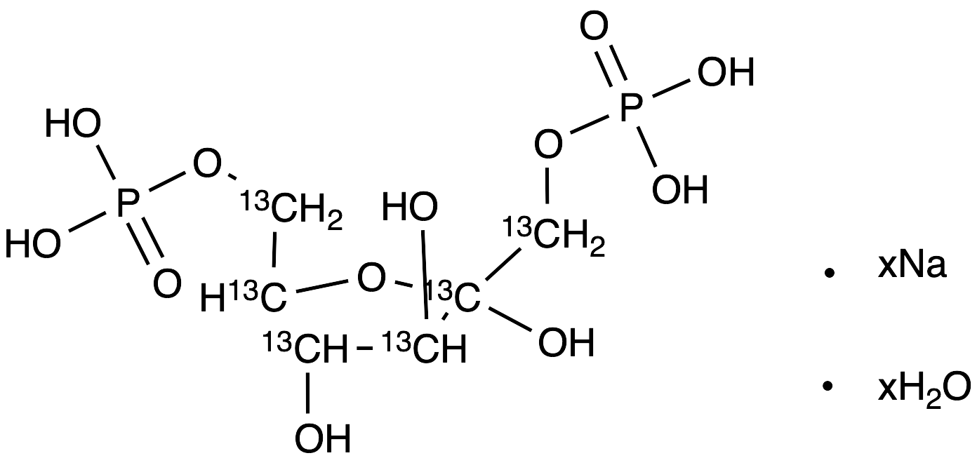 D-Fructose-13C6 1,6-Bisphosphate Sodium Salt Hydrate