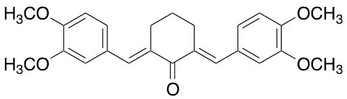 2,6-Bis-(3,4-dimethoxyphenylmethylene)cyclohexanone