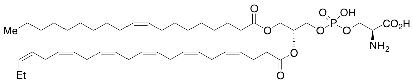 1-Nonadec-9Z-enoyl-2-docosahexaenoyl Glycero-3-phosphoserine