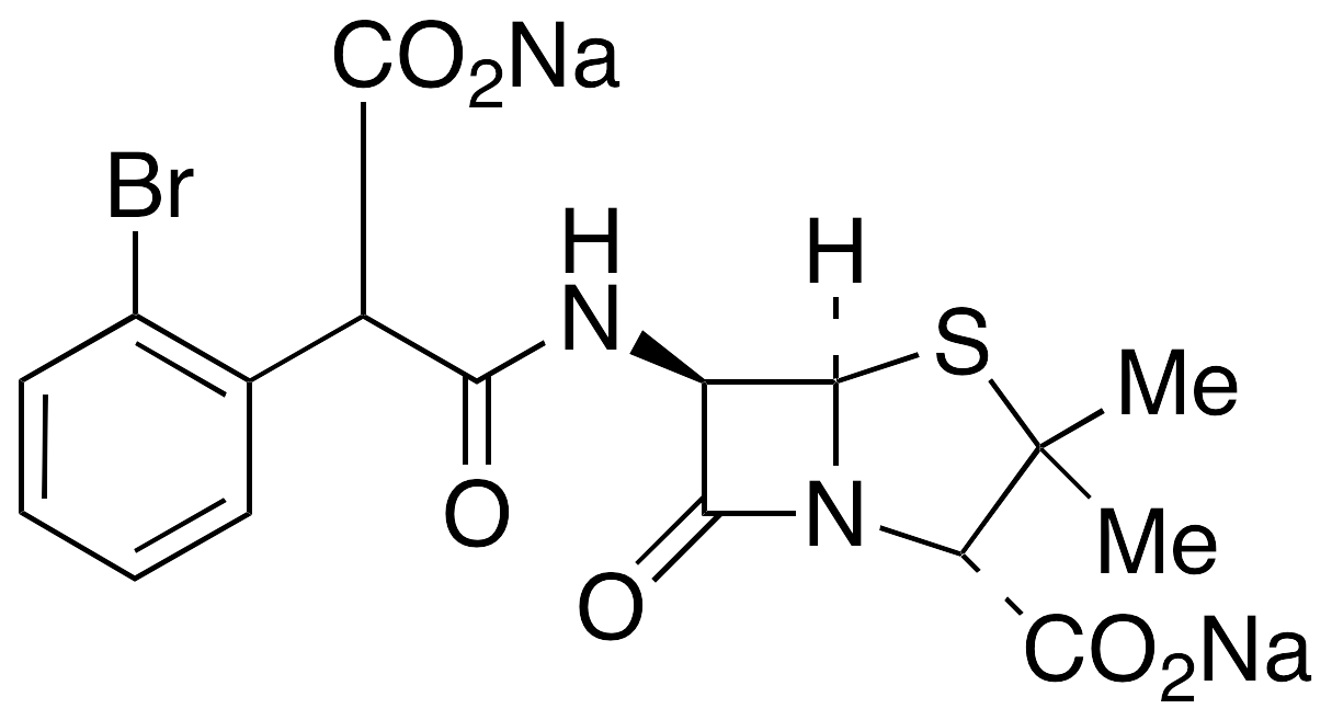 2-Bromo Carbenicillin Disodium Salt