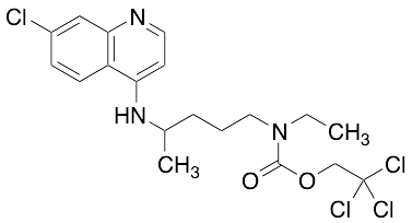 N-[4-[(7-Chloro-4-quinolinyl)amino]pentyl]-N-ethyl-carbamic Acid 2,2,2-Trichloroethyl Ester