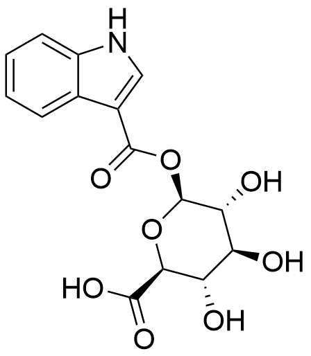 Indole-3-carboxylic Acid acyl-beta-D-glucuronide