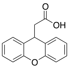 9H-xanthen-9-ylacetic acid