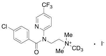 (2-[(4-Chlorobenzoyl)-(5-trifluoromethylpyridin-2-yl)amino]-ethyl)-trimethyl-ammonium Iodide-d3