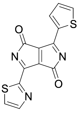 3-(thiazol-2-yl)-6-(thiophen-2-yl)pyrrolo[3,4-c]pyrrole-1,4-dione