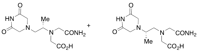 N-(2-Amino-2-oxoethyl)-N-[(1S)-2-(3,5-dioxo-1-piperazinyl)-1-methylethyl]-glycine + N-(2-Amino-2-oxoethyl)-N-[(2S)-2-(3,5-dioxo-1-piperazinyl)-1-propyl]-glycine (Mixture of Isomers)