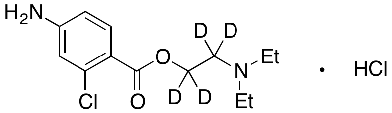 Chloroprocaine Hydrochloride-d4