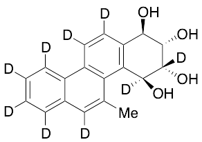 (1alpha,2beta,3beta,4alpha)-1,2,3,4-Tetrahydro-5-methyl-1,2,3,4-chrysenetetrol-d9