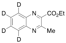 Ethyl 3-Methyl-2-quinoxalinecarboxylate-d4