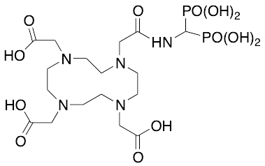 10-Descarboxymethyl-10-[2-[(diphosphonomethyl)amino)-2-oxoethyl]-DOTA
