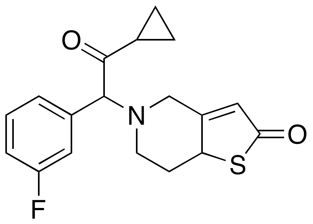 m-Fluoro Prasugrel Thiolactone(Mixture of Diastereomers)
