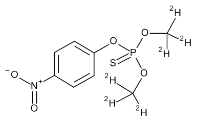 Parathion-methyl D6 (dimethyl D6) - CAS No. 96740-32-8 Parathion-methyl D6 (dimethyl D6)