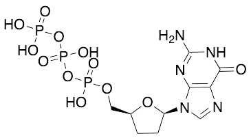 2`,3`-Dideoxy-guanosine 5`-(Tetrahydrogen Triphosphate)