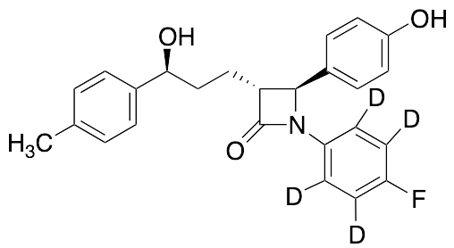 4”DeFluoro-4”methyl-ezetimibe-d4