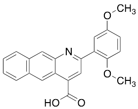 2-(2,5-Dimethoxyphenyl)benzo[g]quinoline-4-carboxylic Acid