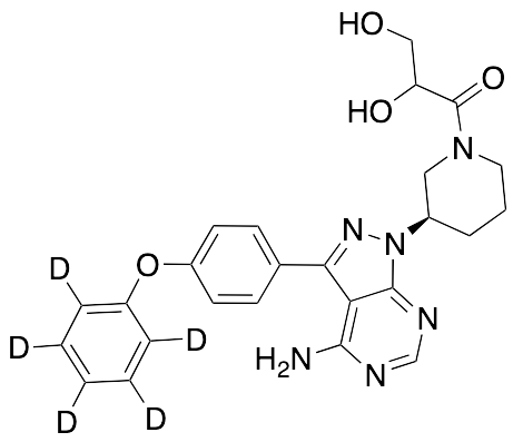 Dihydrodiol Ibrutinib-d5