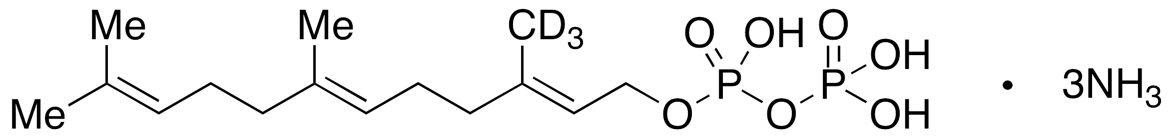 Farnesyl Pyrophosphate-d3 Triammonium Salt