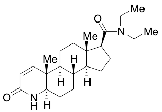 N,N-Diethyl-3-oxo-4-azaandrost-1-ene-17-carboxamide