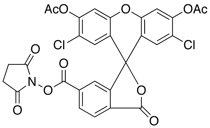6-Carboxy-2’,7’-dichlorofluorescein 3’,6’-Diacetate Succinimidyl Ester