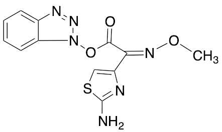1-Benzotriazolyl-(Z)-2-(2-aminothiazol-4-yl)-2-methoxyiminoacetate