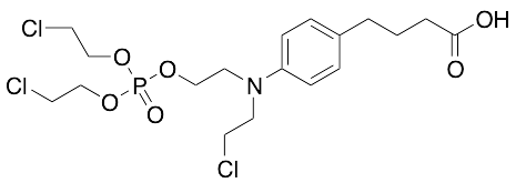 4-(4-((2-((Bis(2-chloroethoxy)phosphoryl)oxy)ethyl)(2-chloroethyl)amino)phenyl)butanoic Acid