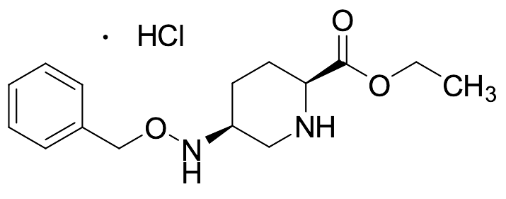 Ethyl (2S,5S)-5-[(Phenylmethoxy)amino]-2-piperidinecarboxylate-hydrochloride