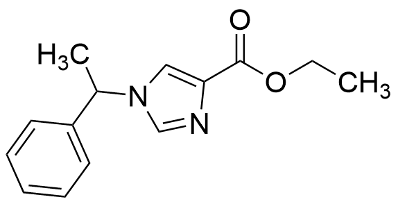 Ethyl 1-(1-phenylethyl)-1H-imidazole-4-carboxylate