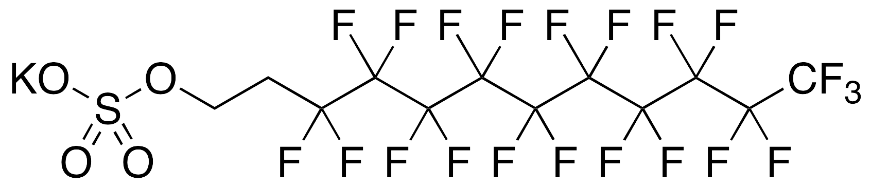 Mono[2-(perfluorodecyl)ethyl] Sulfate Potassium Salt