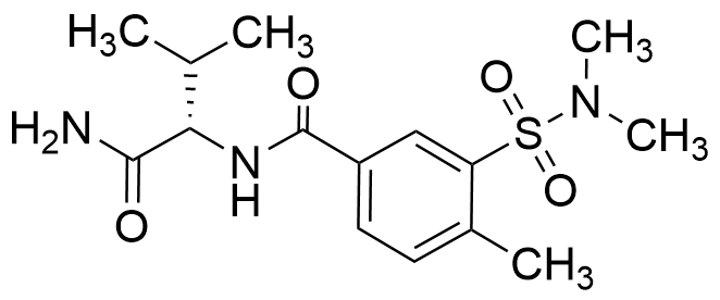 (S)-N-(1-Amino-3-methyl-1-oxobutan-2-yl)-3-(N,N-dimethylsulfamoyl)-4-methylbenzamide