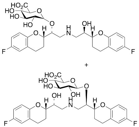 (+)-Nebivolol O-beta-D-Glucuronide(Mixture of 2 Diastereomers)