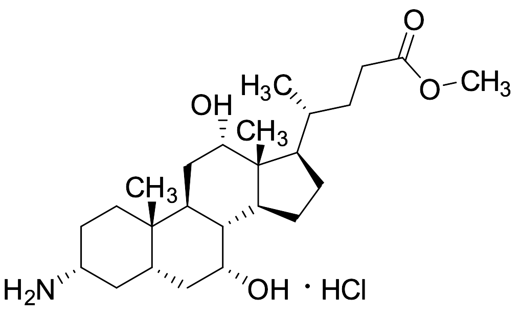 (3a,5b,7a,12a)-3-Amino-7,12-dihydroxycholan-24-oic Acid Methyl Ester Hydrochloride