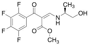 2,3,4,5-Tetrafluoro-alpha-[[[(1S)-2-hydroxy-1-methylethyl]amino]methylene]-beta-oxo-benzenepropanoic Acid Methyl Ester