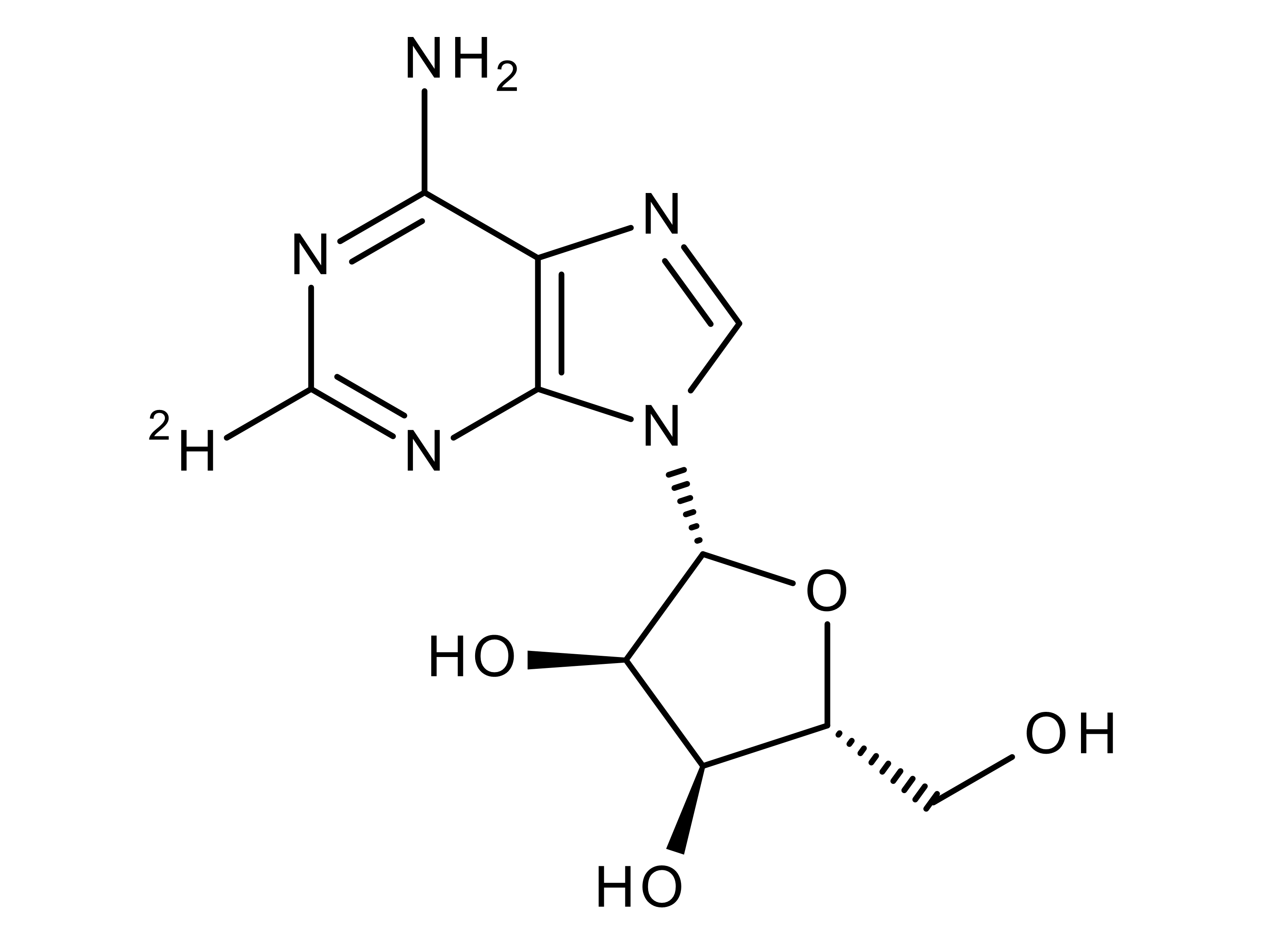 Adenosine-2-d1