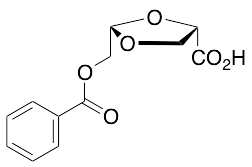 (2S,4S)-2-[(Benzoyloxy)methyl]-1,3-dioxolane-4-carboxylic Acid