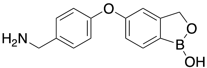 4-​[(1,​3-​Dihydro-​1-​hydroxy-​2,​1-​benzoxaborol-​5-​yl)​oxy]​-benzenemethanamine